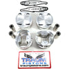 Traum G.E. Spec Flat Top Pistons B Series 81.5mm Bore, 10.2:1  fits Sleeved B18/B20 Block w/B16A or B18C Head