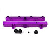 TRI-FLOW K20/K24 Fuel Rail-Fuel Rails-Purple-3/4 Boss to AN-6 2pc & 3/4 Boss Plug 1pc-GoldenEagleMfg
