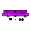 TRI-FLOW K20/K24 Fuel Rail-Fuel Rails-Purple-3/4 Boss to AN-8 1pc & 3/4 Boss Plug 2pc-GoldenEagleMfg