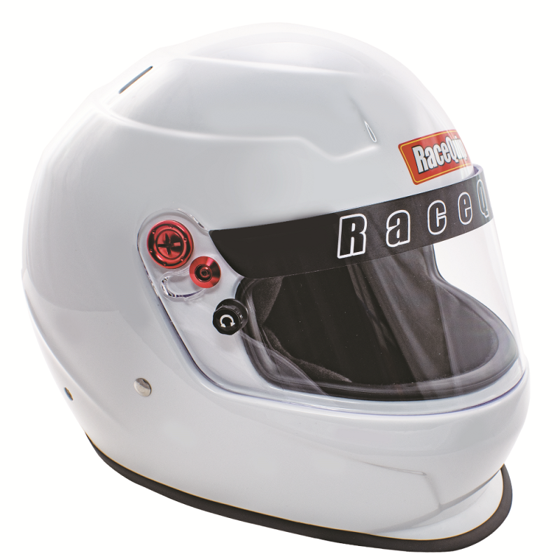 Racequip White Helmet PRO20 SA2020