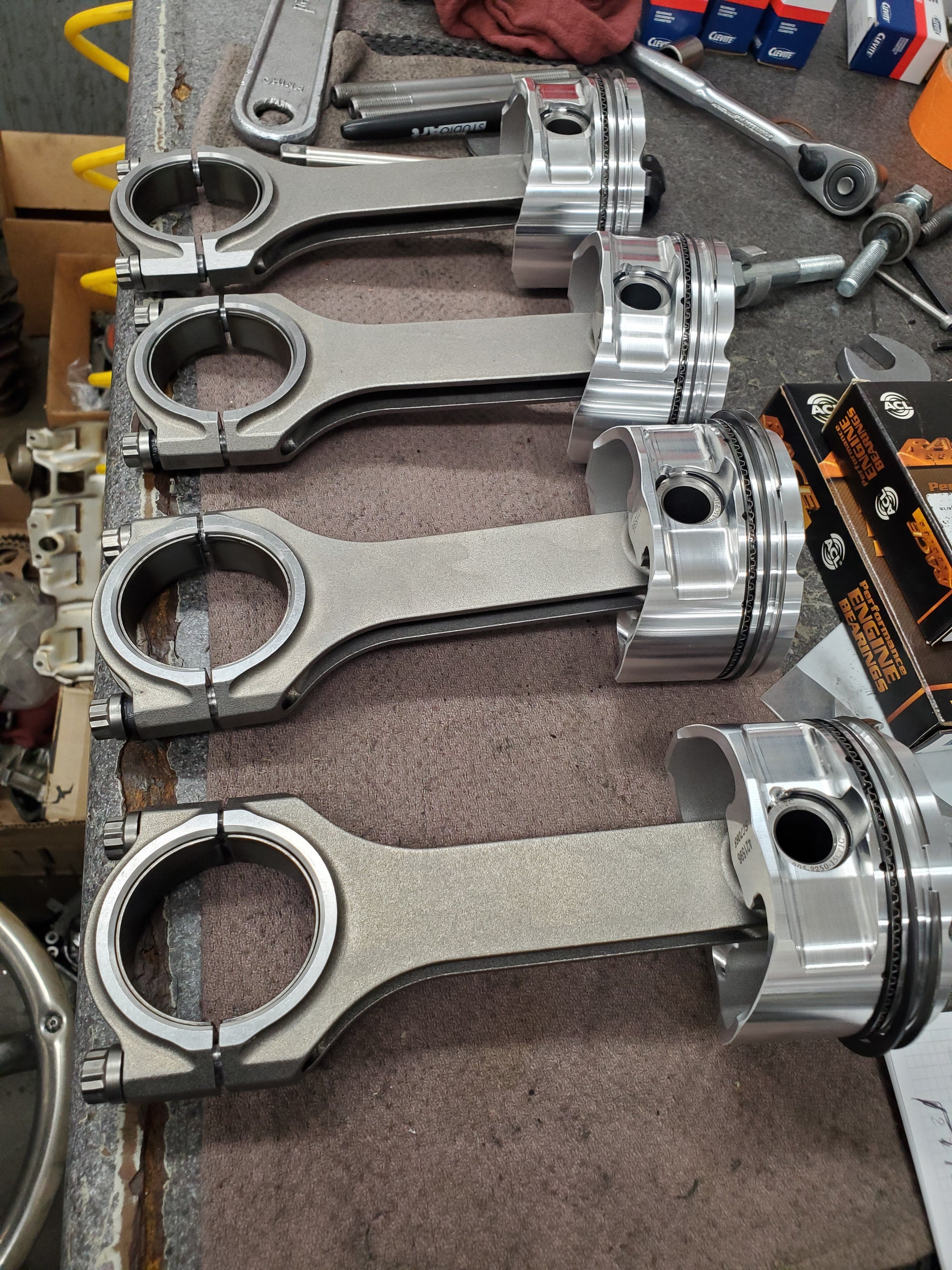 Golden Eagle F20C1 Stage 2 Sleeved Short Block | 750–950 HP | Choice of Rods & Pistons