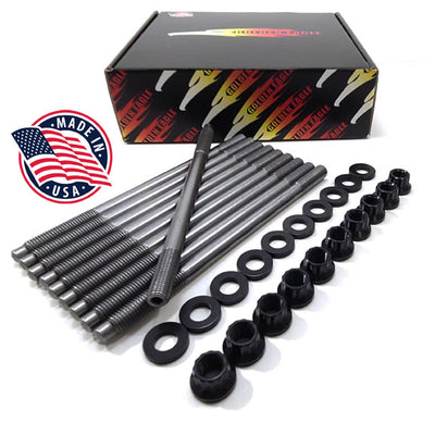 Mitsubishi 4B11 - EVO X Turbo Head Stud Kit ''HD'' Premium Golden Eagle Mfg. Brand - Made in USA