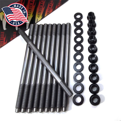 Honda B/K Series Head Stud Kit ''HD'' Premium Golden Eagle Mfg. Brand - Made in USA