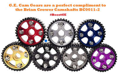 Brian Crower Stage 2 Honda Acura B18C/B16A/B17A Camshafts Turbo or NA  BC0011-2