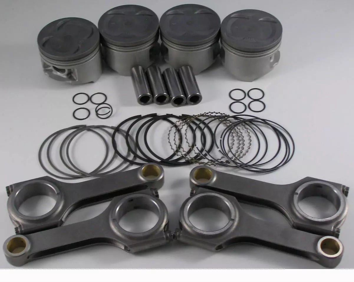 Nippon Racing JDM Turbo HONDA B-Series 84 mm Pistons & Scat H Beam Rods