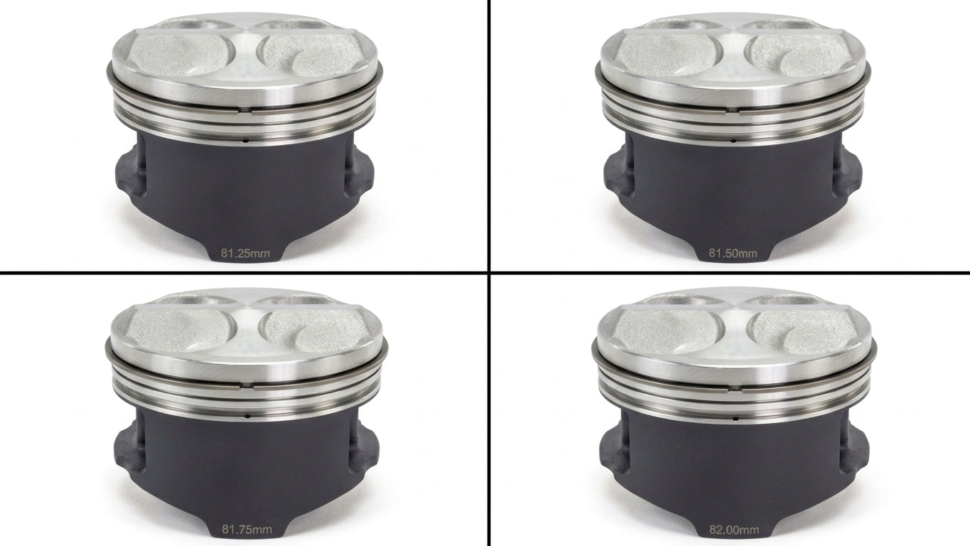 Honda B16A/B16B JDM CTR Press-Pin Pistons – Various Bore Sizes by Nippon Racing