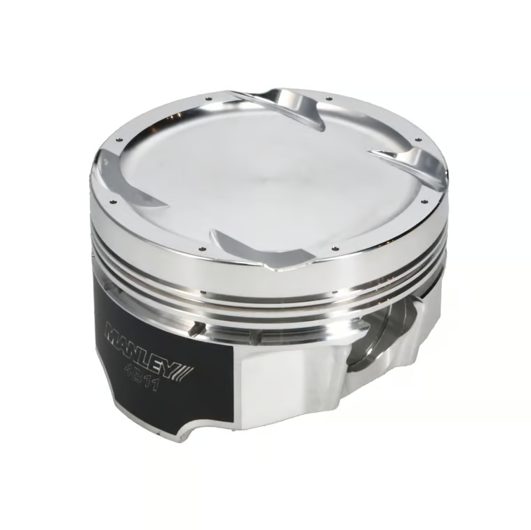 Manley Mitsubishi 2.0L 4B11T Piston Set – 86.00 mm Bore 1.155 in. CH, -11.00 CC