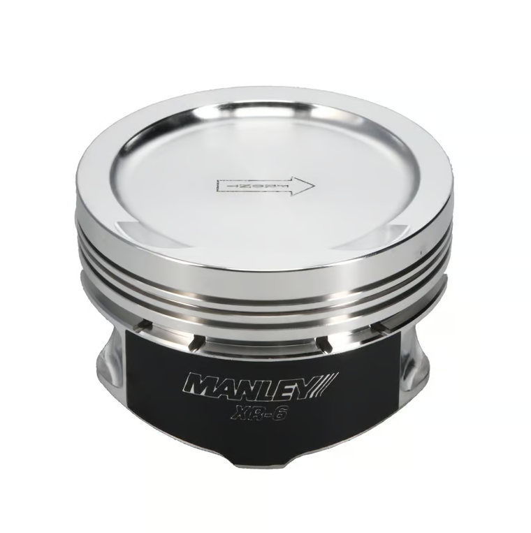 Manley Nissan SR20DE Piston Set – 86.00 mm Bore 1.260 in. CH, -12.00 CC