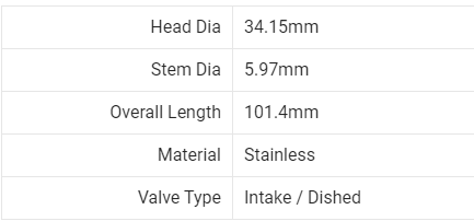 Brian Crower Nissan SR20DE(T) Exhaust & Intake Valve Combo