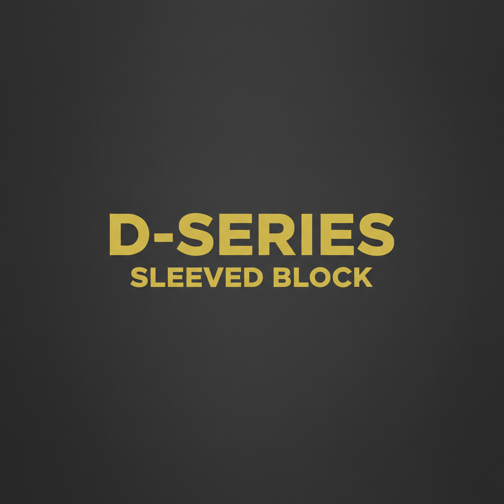 Golden Eagle Sleeved Block with Customer Core - D Series