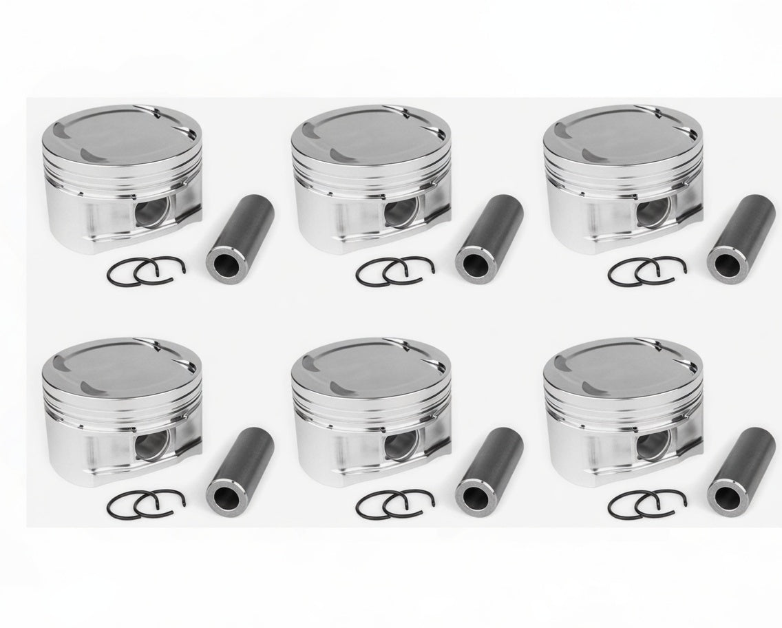 CP-Carrillo Forged Piston Set - Toyota 2JZ  86.50mm Bore +0.5mm Comp. 9.0:1  PN: SC7464