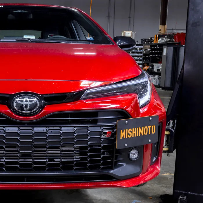 Mishimoto 2023+ Toyota GR Corolla License Plate Relocation Kit PN MMLP-GRC-23