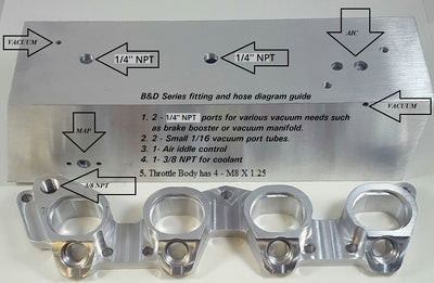 Honda D Series - GEM 4.2 Liter Turbo Intake Manifold