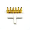 GEM Vacuum - Brass Barb Adapter Kit-Vacuum Manifold-GoldenEagleMfg