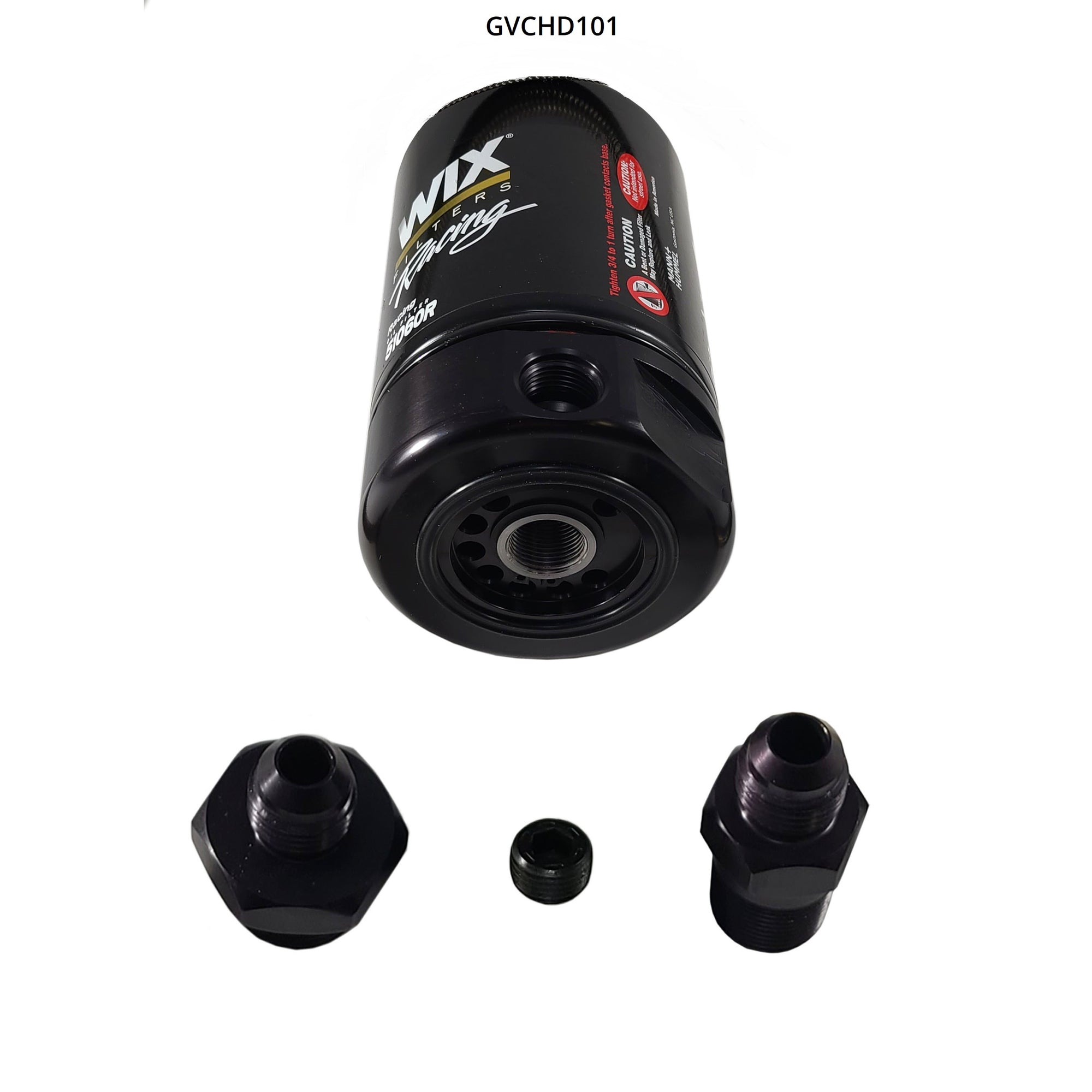 Heavy Duty GEM Oil Sandwich Plate (Filter Adapter Upgrade) with filter