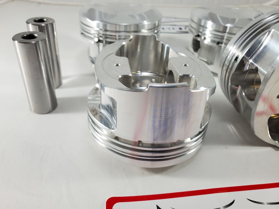 Traum G.E. Spec Pistons Honda / Acura Flat Top K20C Turbo 65.5mm Bore, 9.8:1 Comp.
