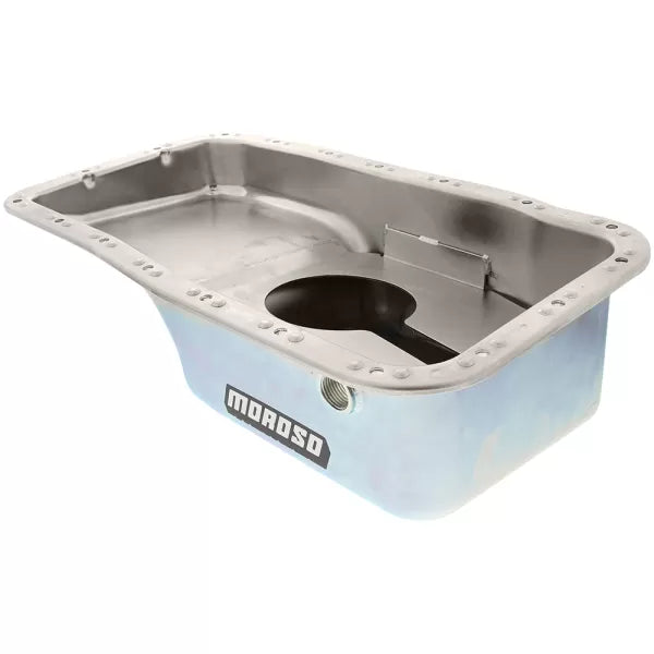 Moroso 20911 Honda 1.6 B16 1.8 B18 B-Series Oil Pan VTEC 1/2 NPT Turbo Drainback