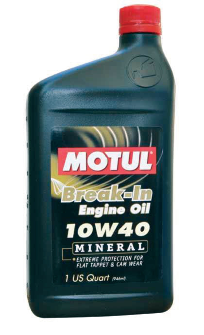 MOTUL  Engine Builder Break-In Oil; SAE 10W-40 Quanity Qrt - 6
