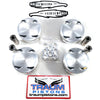 Traum G.E. Spec Pistons Flat Top B Series 84.5mm Bore, 10.2:1  fits Sleeved B18/B20 Block w/B16A or B18C Head
