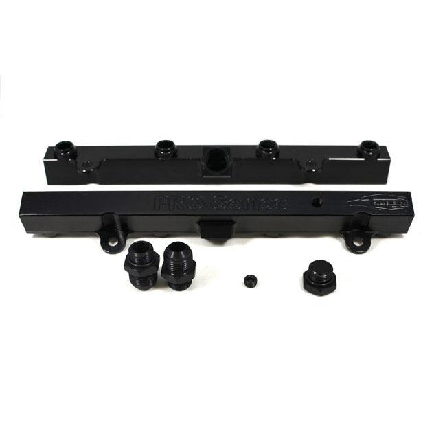 TRI-FLOW K20/K24 Fuel Rail-Fuel Rails-Black-3/4 Boss to AN-10 2pc & 3/4 Boss Plug 1pc-GoldenEagleMfg