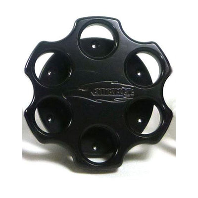 GEM Six Shooter Oil Caps-Oil Cap-Black-GoldenEagleMfg