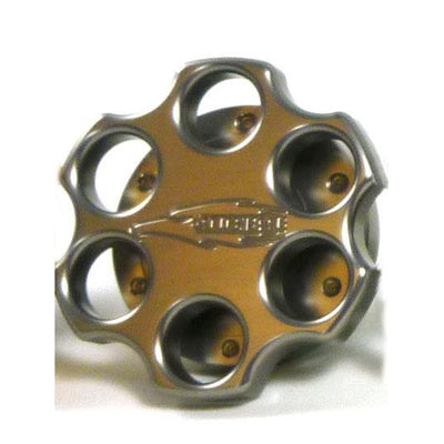 GEM Six Shooter Oil Caps-Oil Cap-Titanium-GoldenEagleMfg